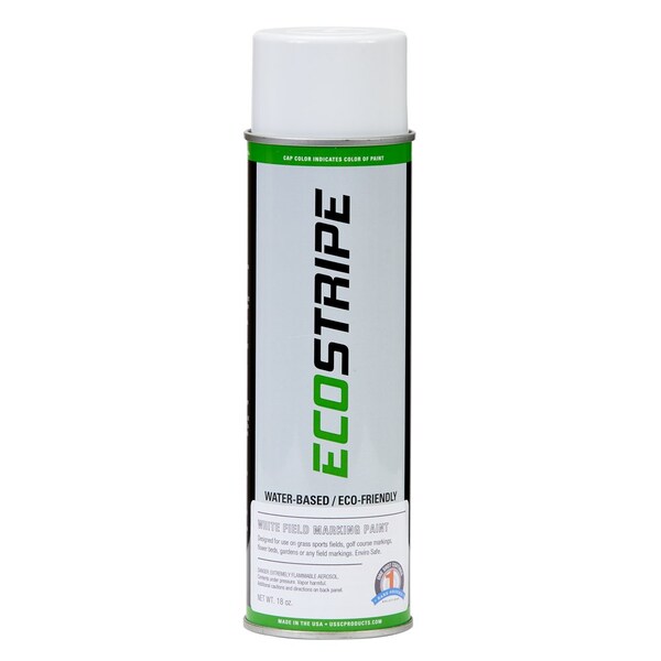 One Shot 1 Shot Eco Stripe Water Based Field Marking Paint 18Oz White By Bare Ground 1S-AFMP - main